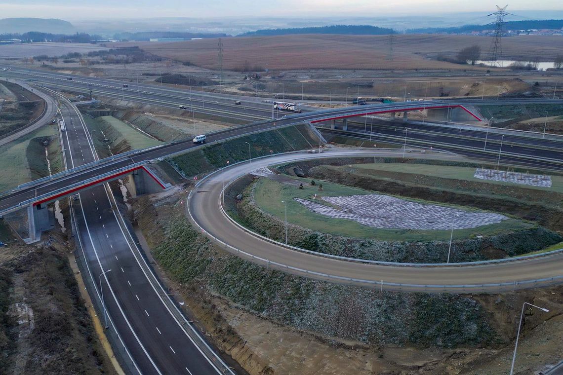 Ważne dla kierowców! Od poniedziałku zmiana organizacji ruchu na obwodnicy Trójmiasta Węzeł Gdańsk Południe Obwodnicy Trójmiasta