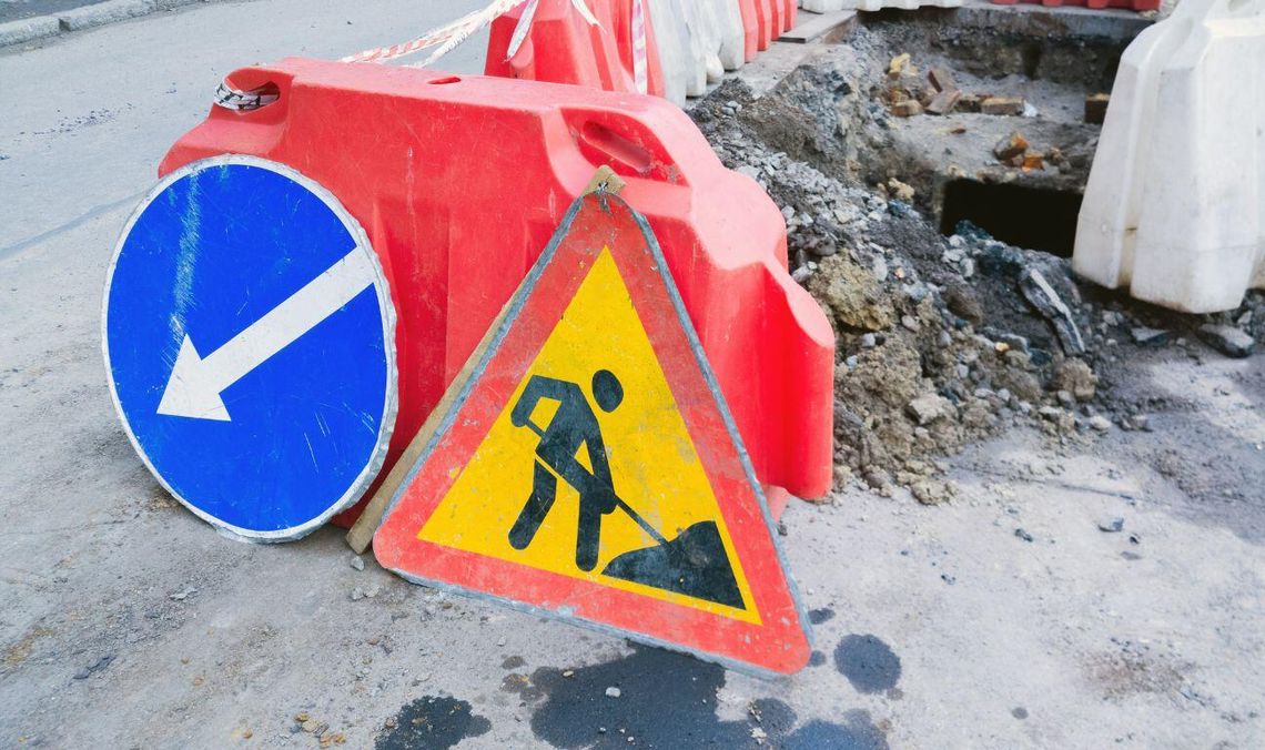 Weekendowe utrudnienia w Trójmieście. Niespodzianki w Gdańsku i Gdyni remont drogi, zdjęcie ilustracyjne