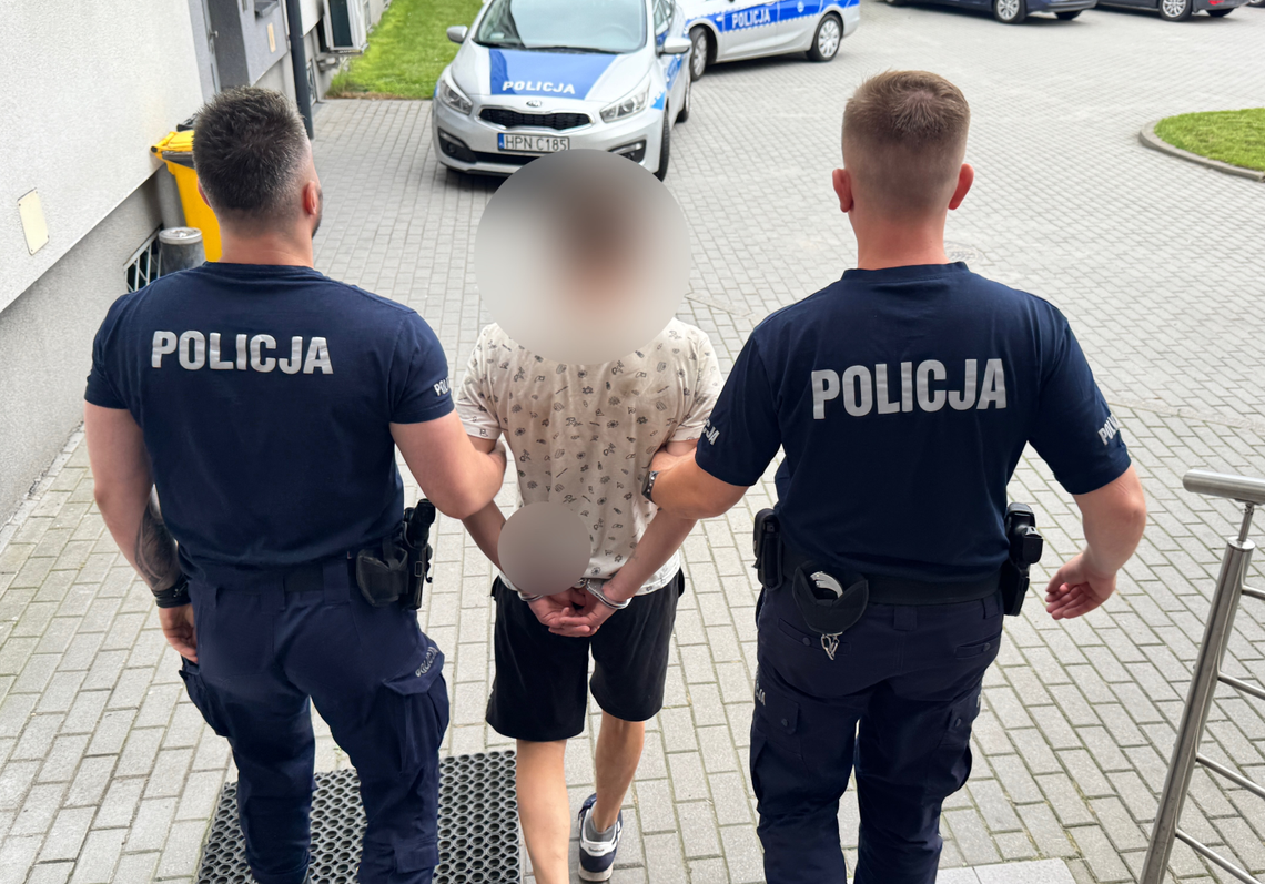 Wejherowo: Groził nastolatkowi, miał przy sobie nóż i mefedron. Policji pomógł świadek
