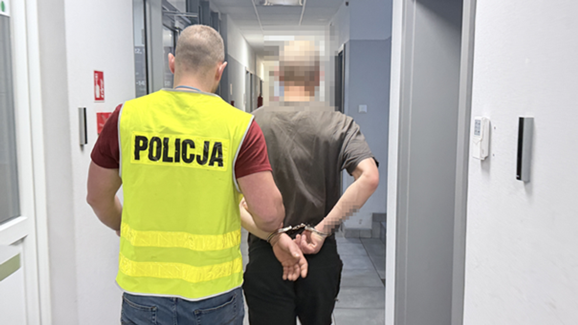 zatrzymanie sprawcy włamania do myjni samochodowej w Wejherowie