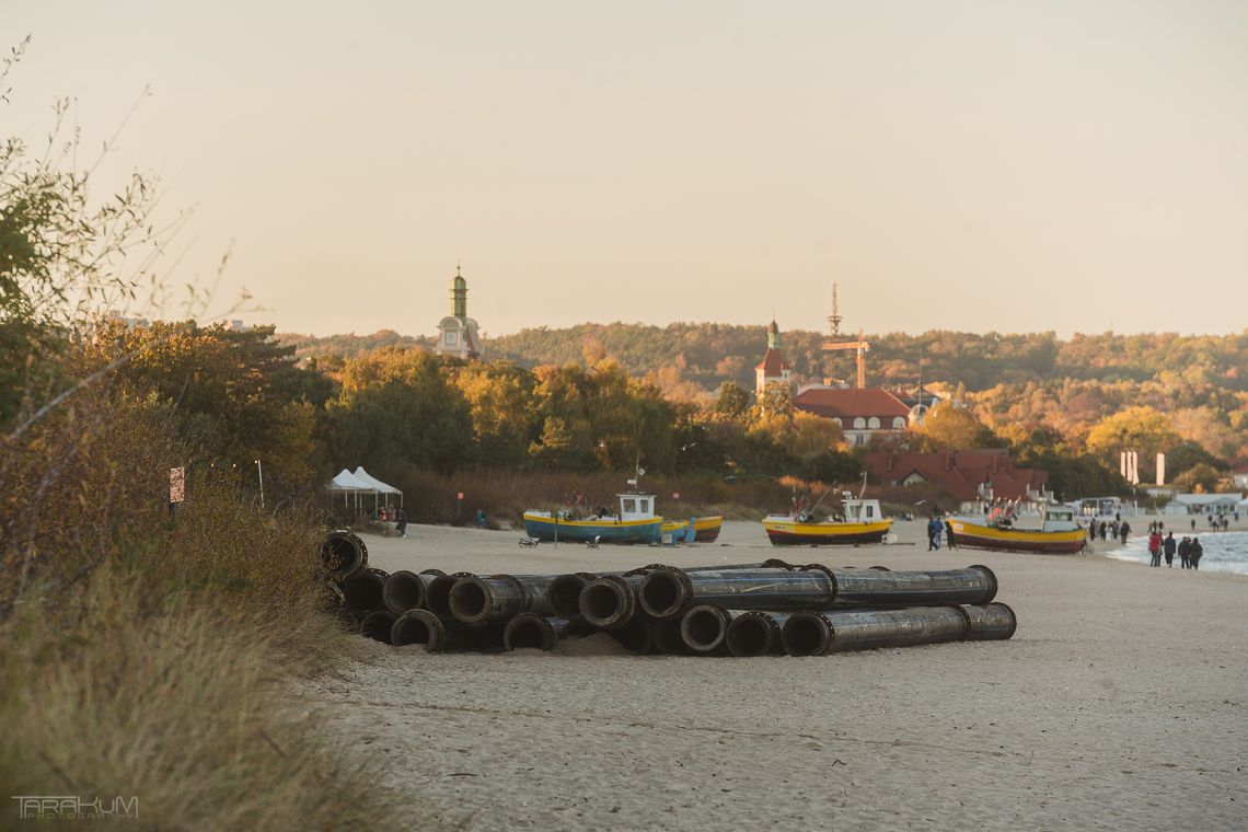 Sopot, plaża w Sopocie