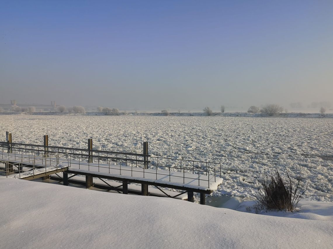 zamarznięta Wisła, Tczew 2026