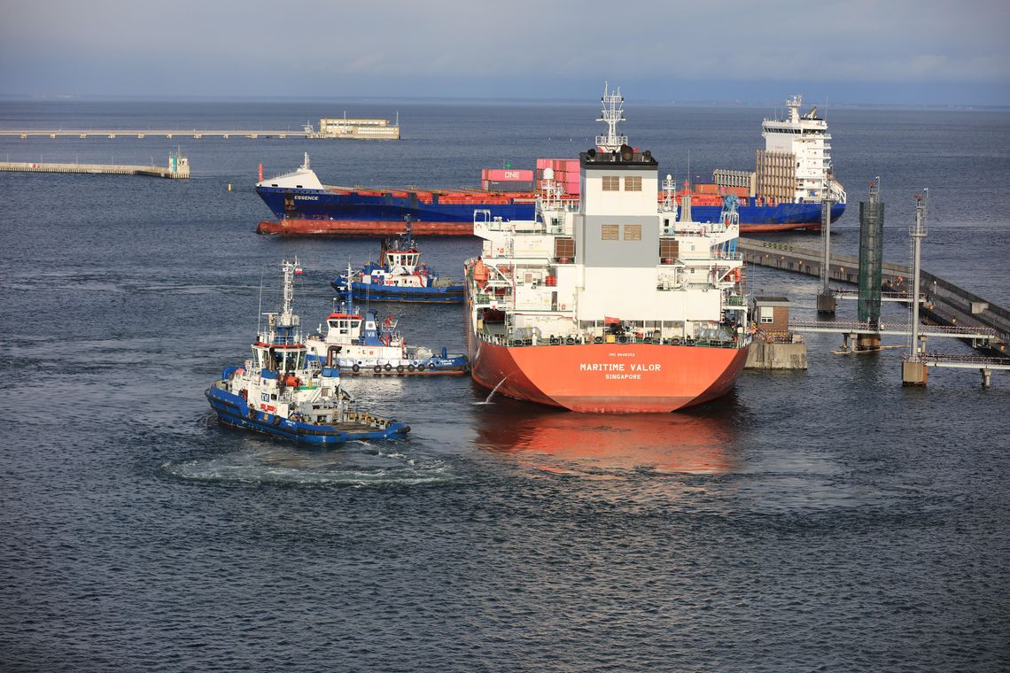 Port Gdynia, przeładunek paliw