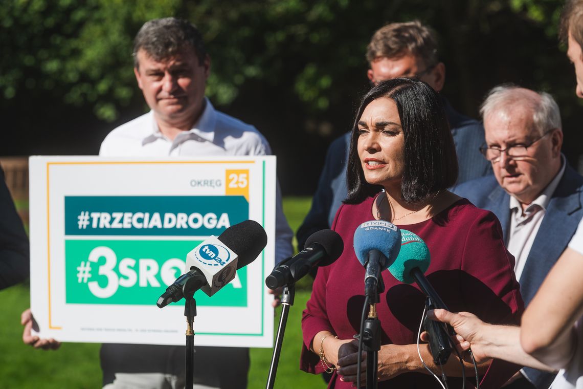 Incydent w biurze poselskim Magdaleny Sroki w Pruszczu Gdańskim