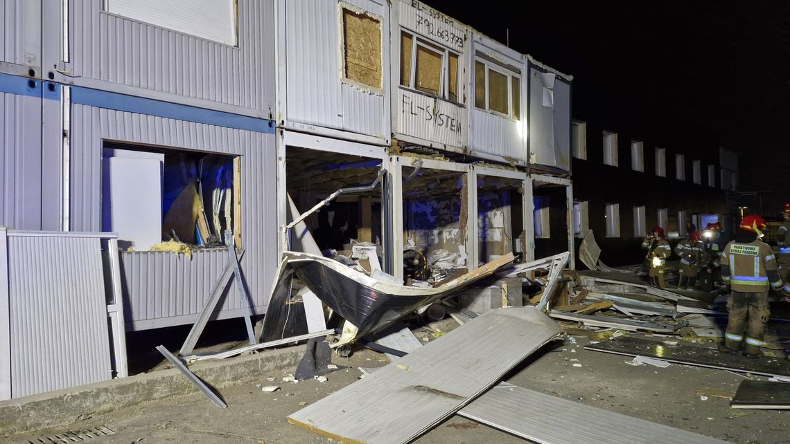 Wybuch gazu w hotelu pracowniczym w Gdańsku. Ewakuowano 40 osób