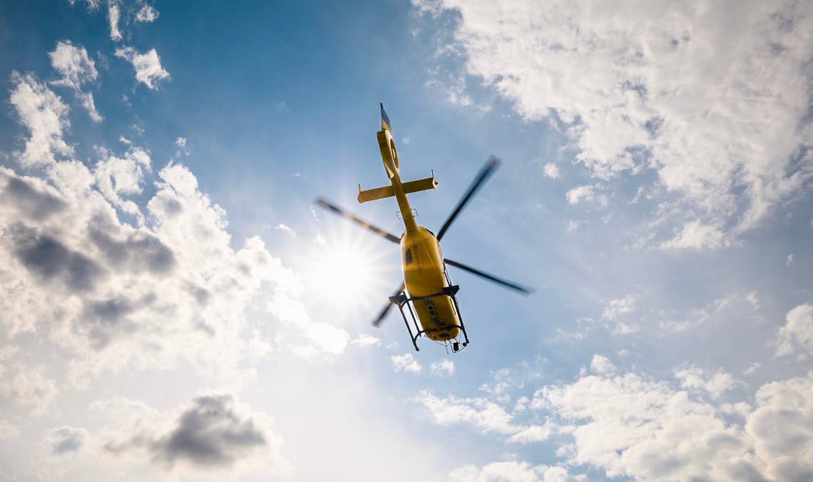 Wybuch w kamperze w Łebie. Dwie osoby ciężko poparzone