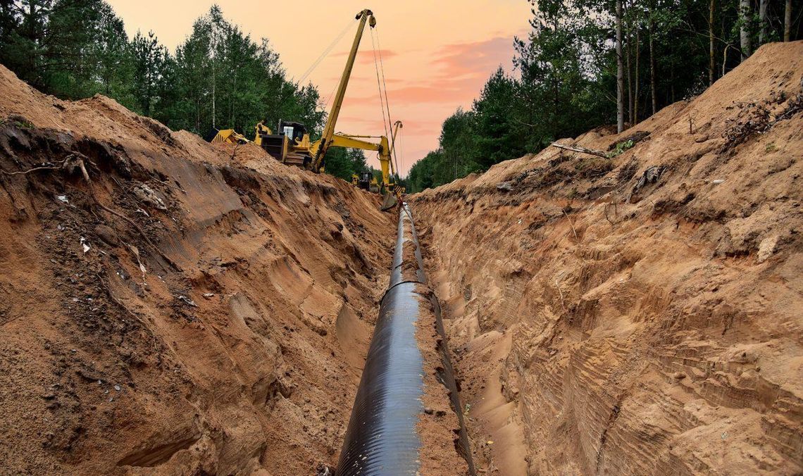 gazociąg, zdjęcie ilustracyjne
