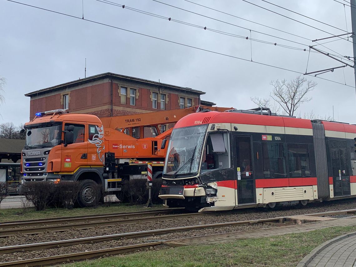 wykolejenie tramwaju, Gdańsk