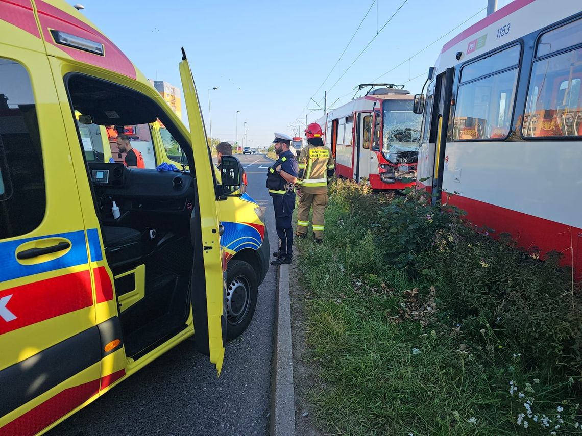 Wypadek tramwajów w Gdańsku