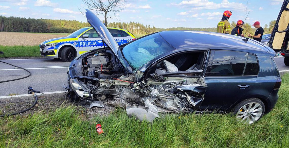 wypadek pod Człuchowem