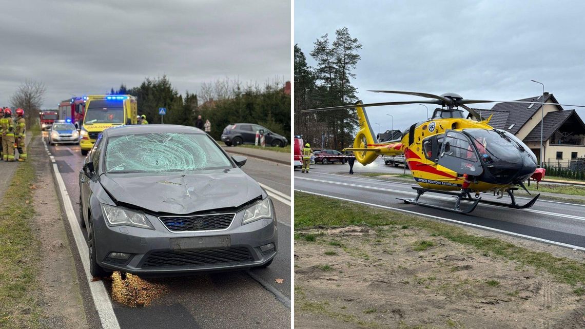 Groźny wypadek w Lipnicy. Dwie nastolatki potrącone na przejściu dla pieszych Wypadek w Lipnicy. Dwie nastolatki potrącone na przejściu dla pieszych