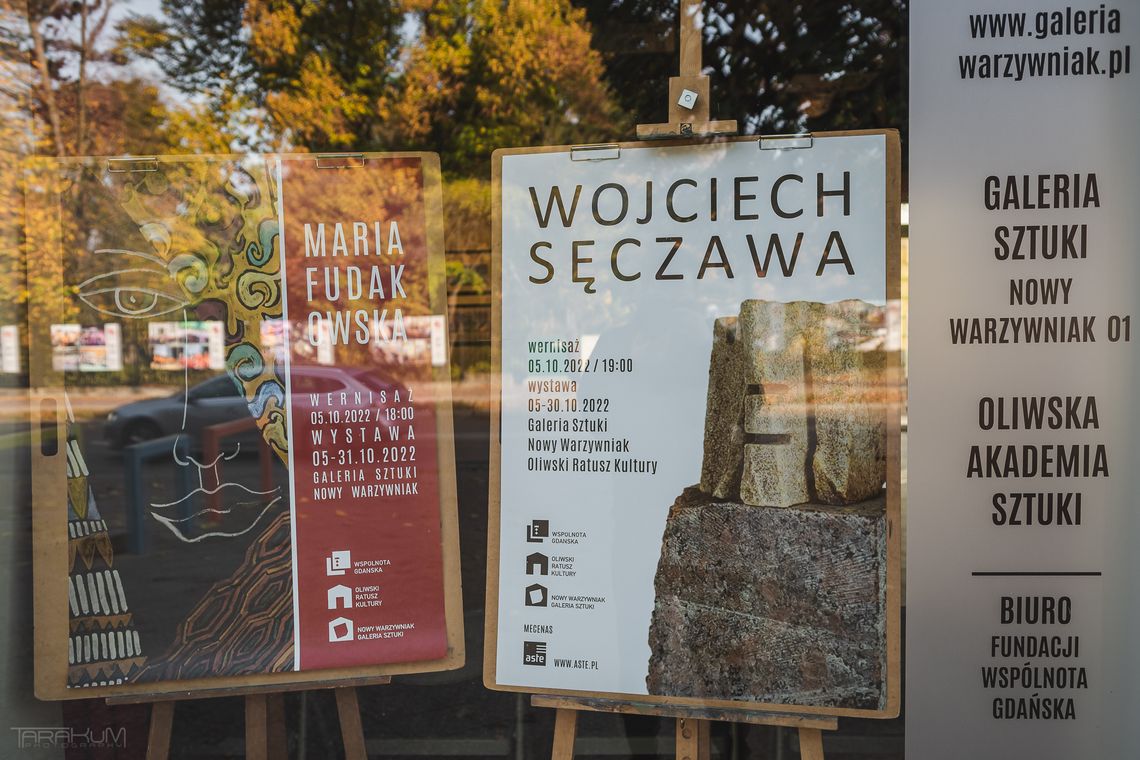 Wystawa Wojciecha Sęczawy w Oliwie
