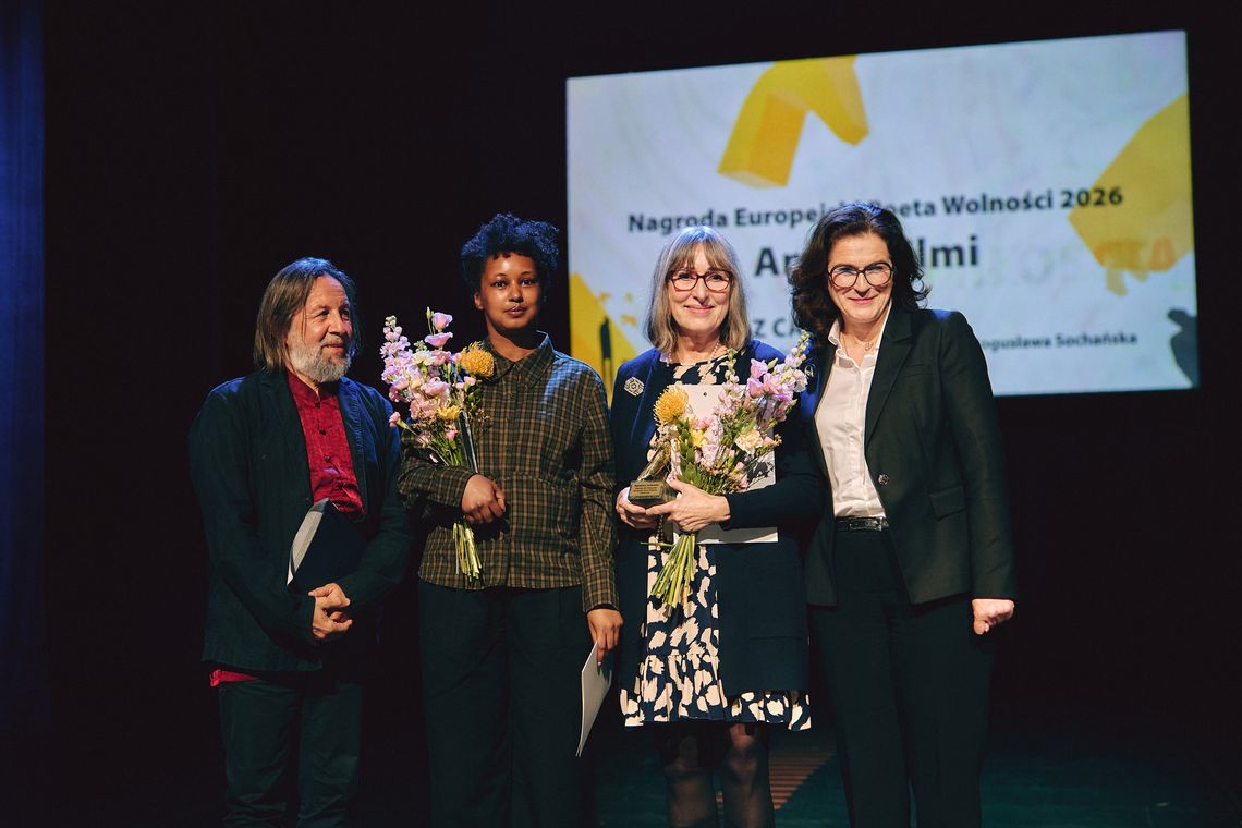 Amina Elmi i jej tłumaczka Bogusława Sochańska, Europejski Poeta Wolności 2026, Gdańsk
