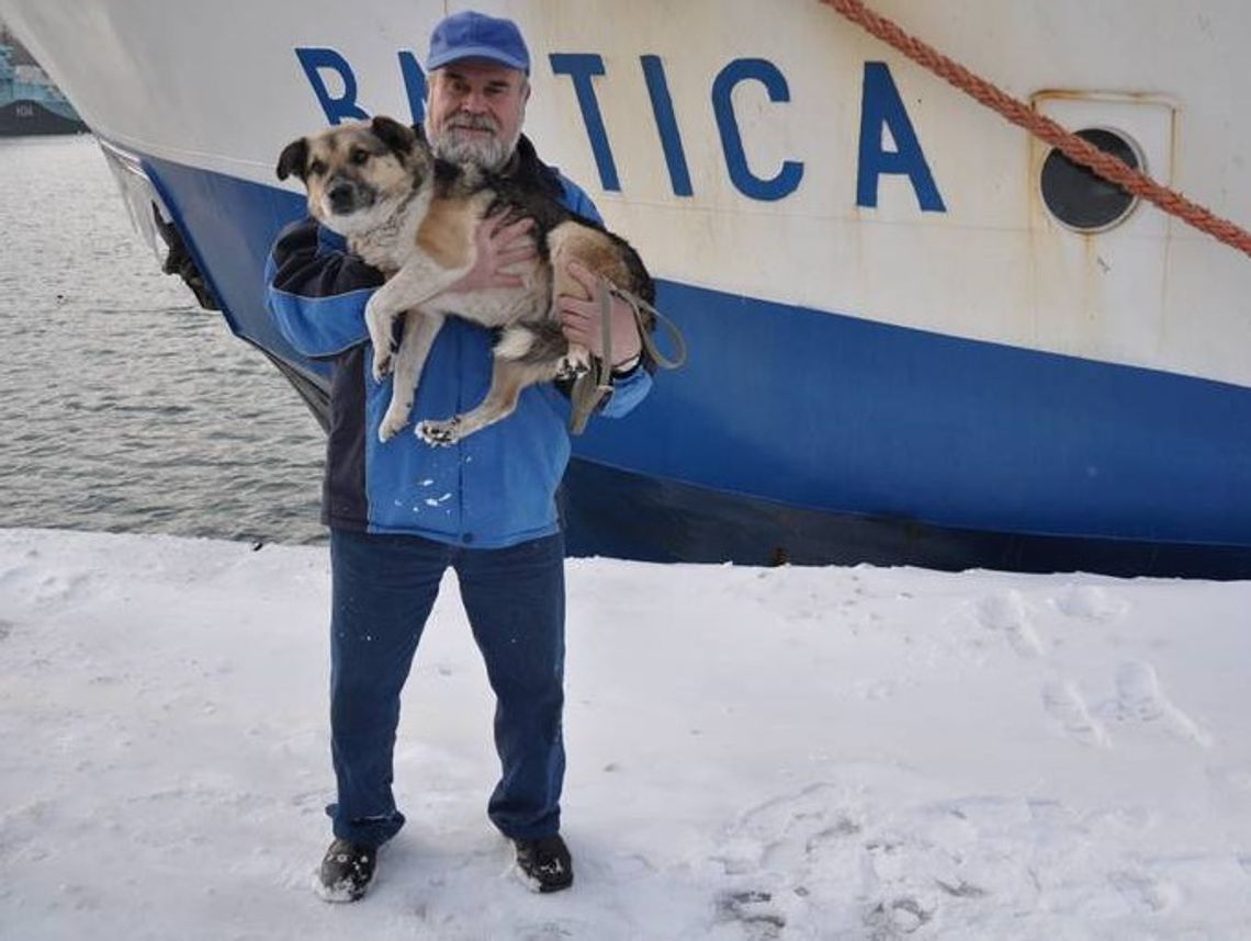 Z lodowej kry uratował psa. Teraz zwierzę w Gdyni będzie miało swoją rzeźbę