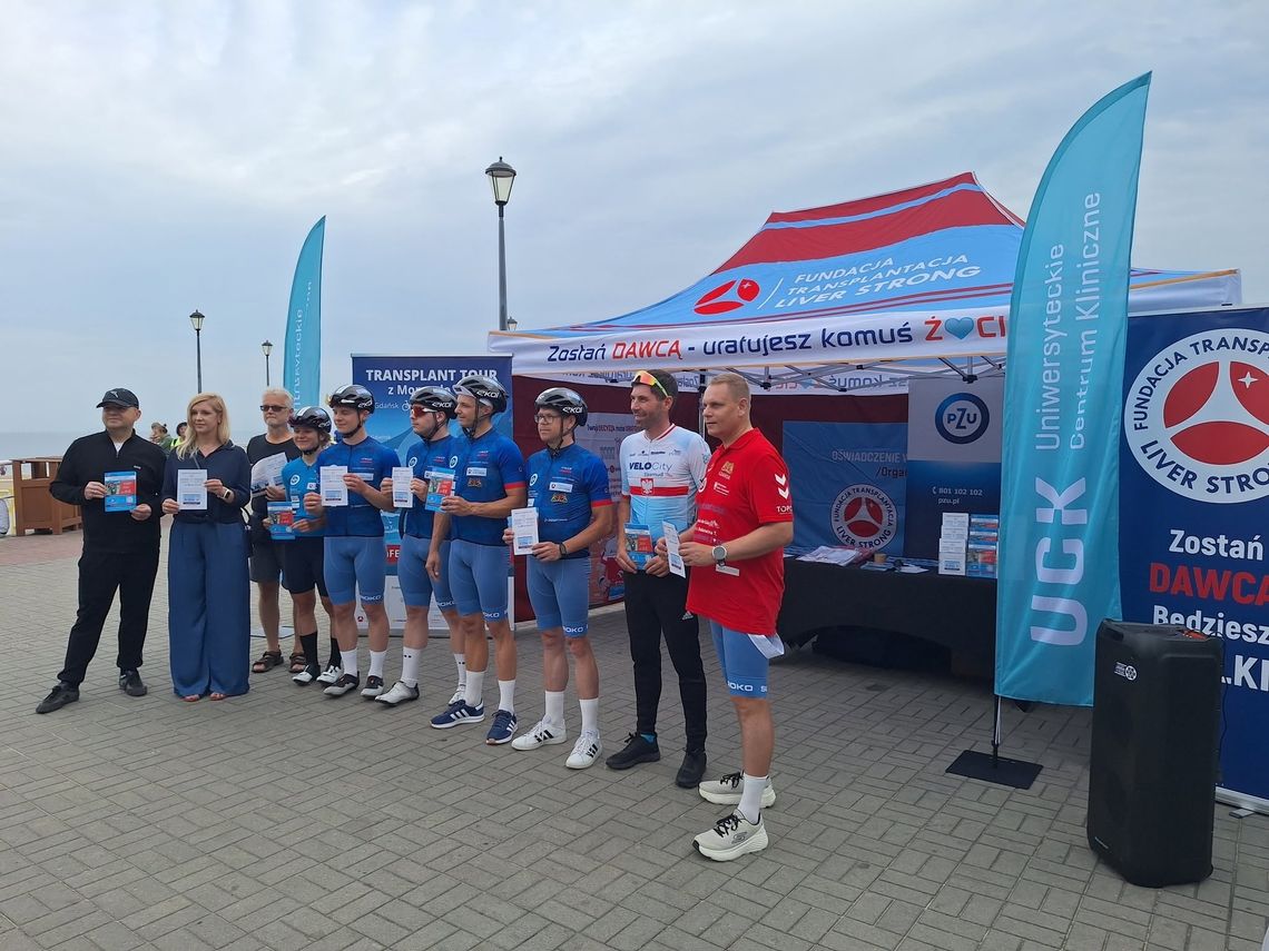 Z nad morza w Tatry. Pacjenci po przeszczepach ruszyli rowerami w ekstremalny rajd przez Polskę Z nad morza w Tatry. Pacjenci po przeszczepach ruszyli rowerami w ekstremalny rajd przez Polskę