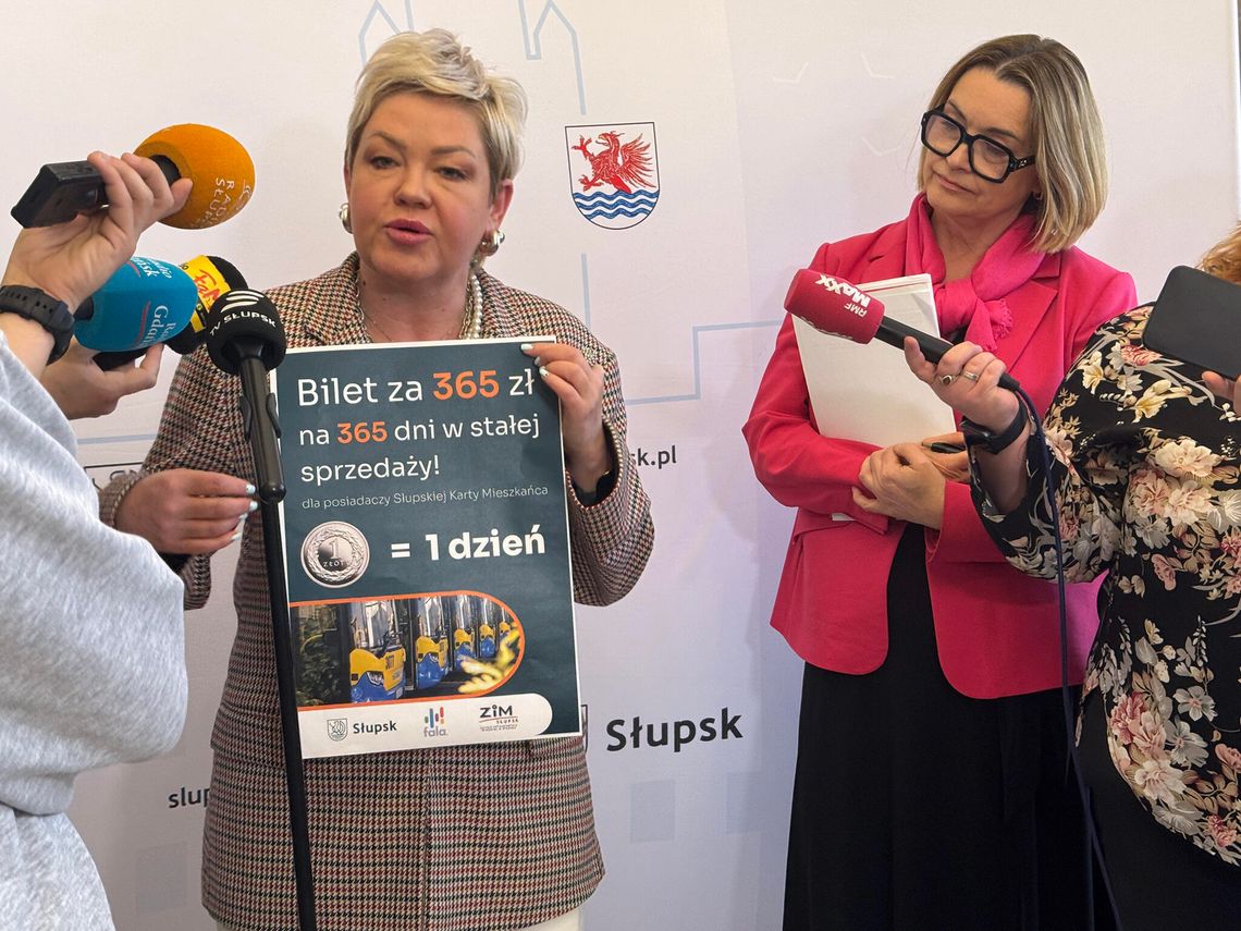Za 365 złotych możesz przez rok jeździć słupską komunikacją miejską bez ograniczeń