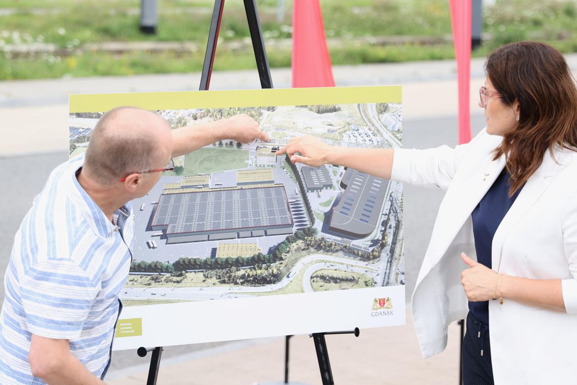 wizualizacje nowych zajezdni w Gdańsku-Ujeścisku