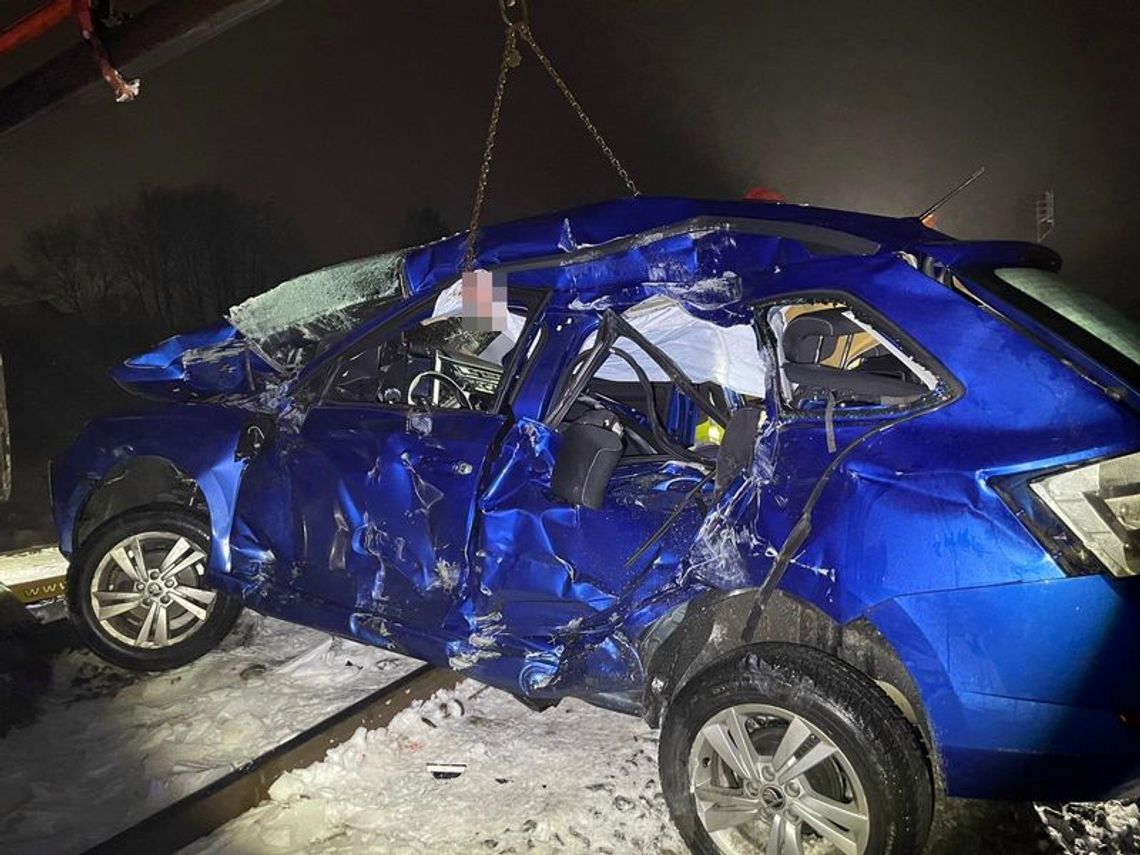 Zabił żonę i upozorował wypadek na torach. Tomasz K. skazany na 26 lat więzienia śmiertetelny wypadek na przejeździe kolejowym w Mezowie