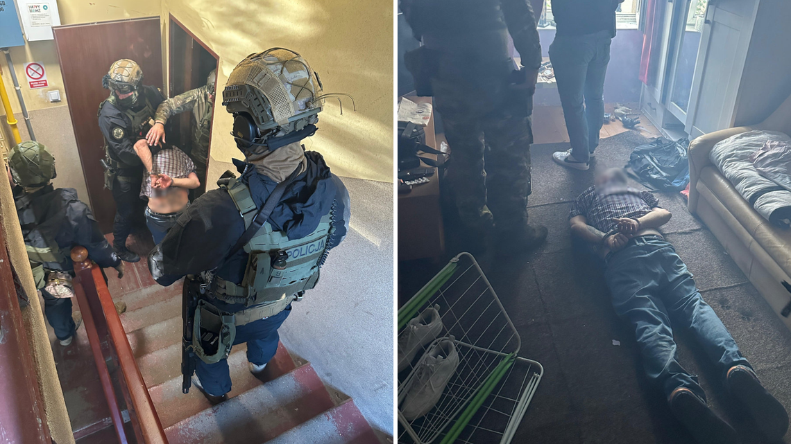 Zabójca z Belgii ukrywał się w Gdańsku! Akcja kontrterrorystów w Śródmieściu