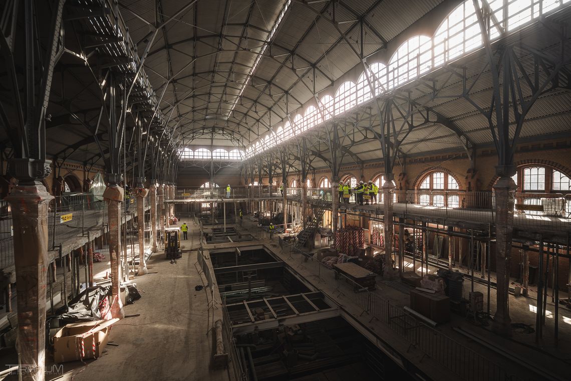 remont Hali Targowej w Gdańsku