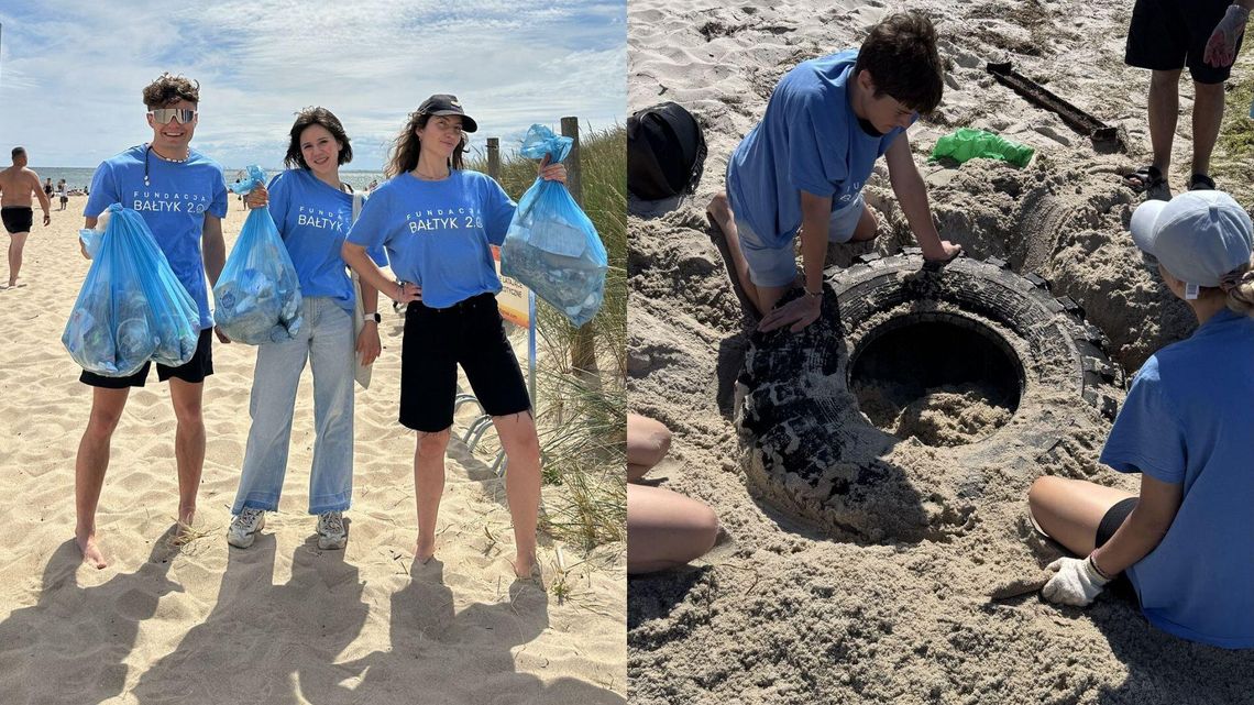 Zamiast scrollować TikToka, posprzątaj Bałtyk. Rusza nabór wolontariuszy! wolontariat nad Bałtykiem
