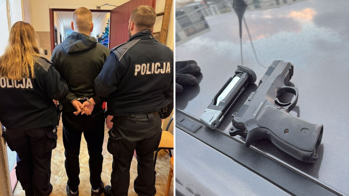 Gdynia: Zamiast zapłacić, wyciągnał pistolet pneumatyczny
