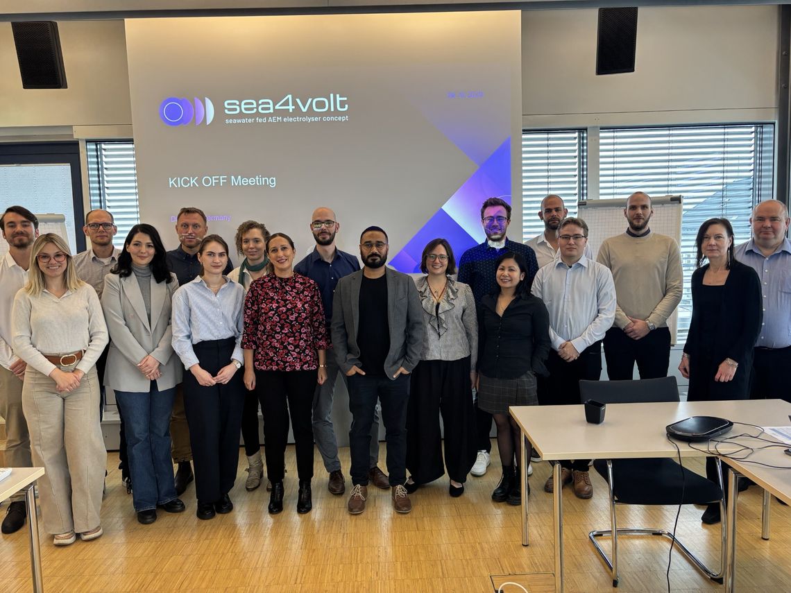 zespół naukowców pracujących przy projekcie Sea4Volt