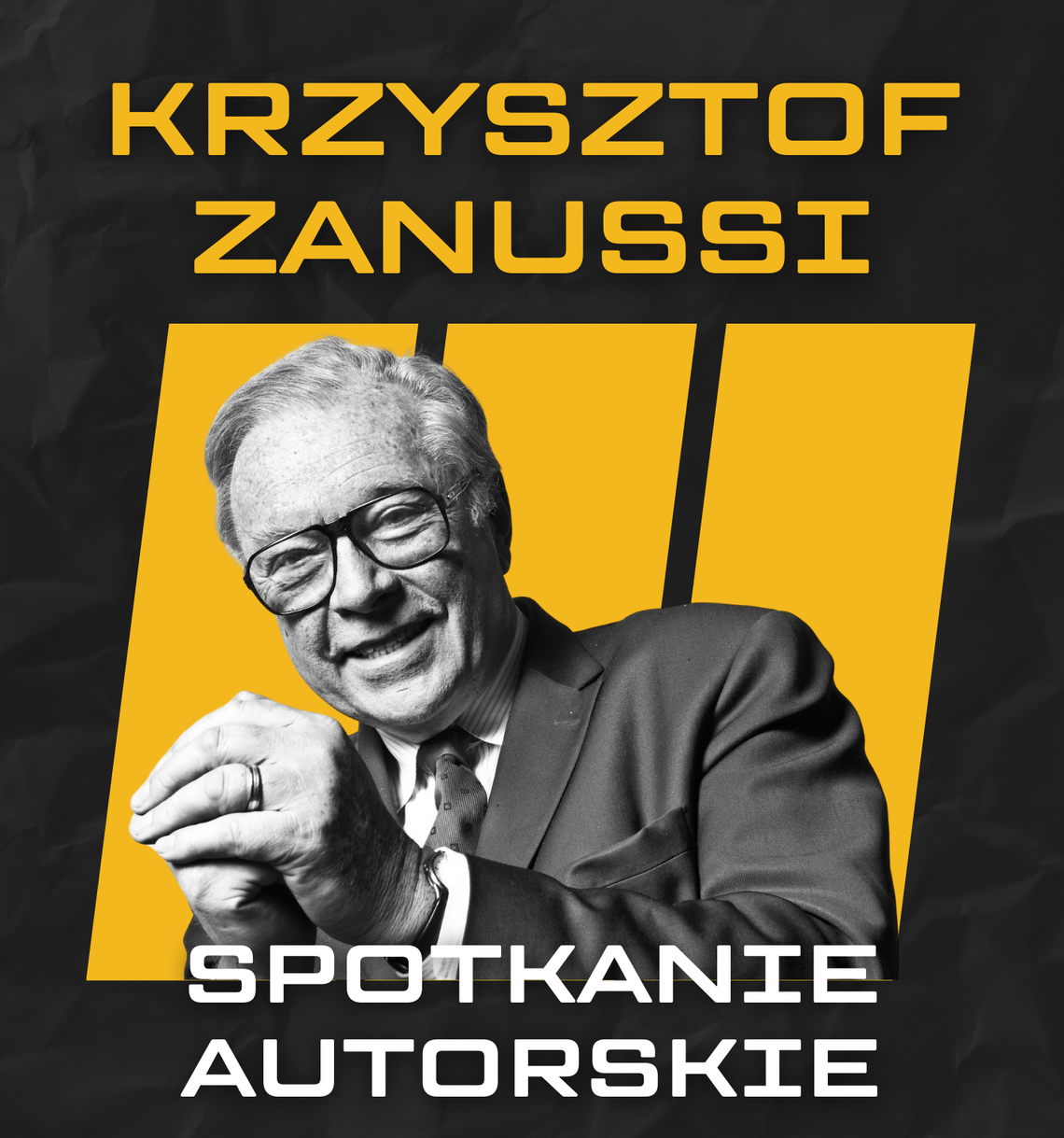 Krzysztof Zanussi pojawi się na spotkaniu autorskim w Gminnej Bibliotece Publicznej w Pszczółkach