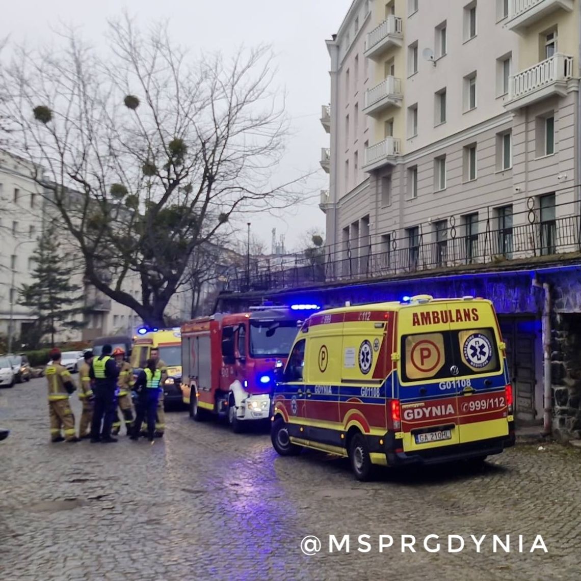 zatrucie tlenkiem węgla w Gdyni