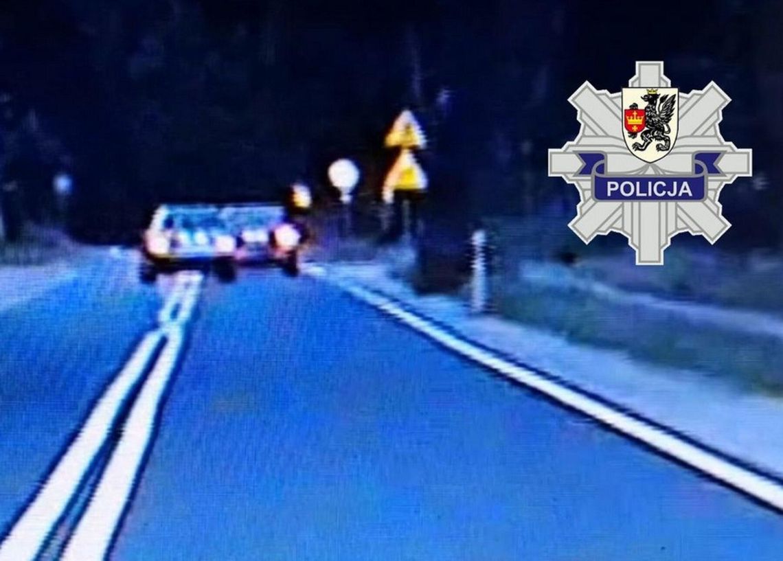 Uciekał przed policjantami w Skarszewach. Nie miał prawa jazdy [FILM]