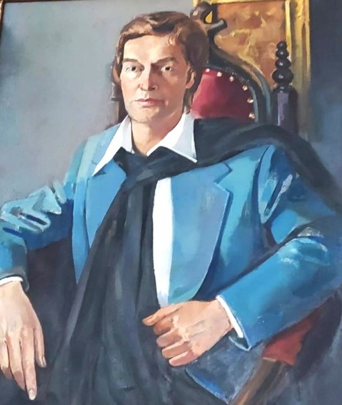 portret aktora Zdzisława Kordeckiego