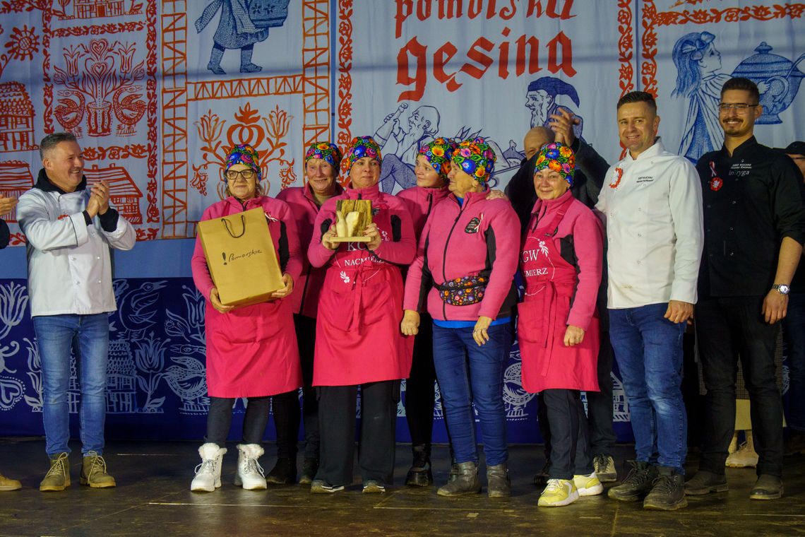 Złota Gęś dla KGW Nacmierz za... gęsi pipek! Świeżość i oryginalność kluczem do sukcesu