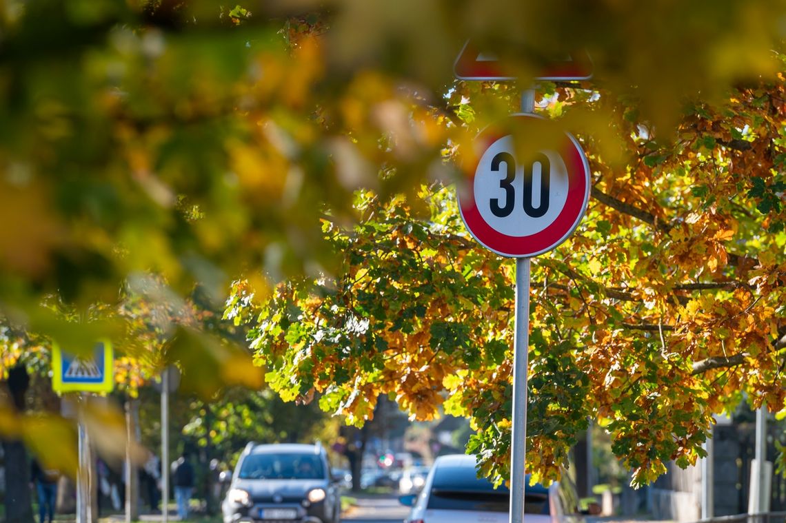 Znaczenie przestrzegania ograniczeń prędkości na drodze ograniczenie prędkości, zdjęcie ilustracyjne