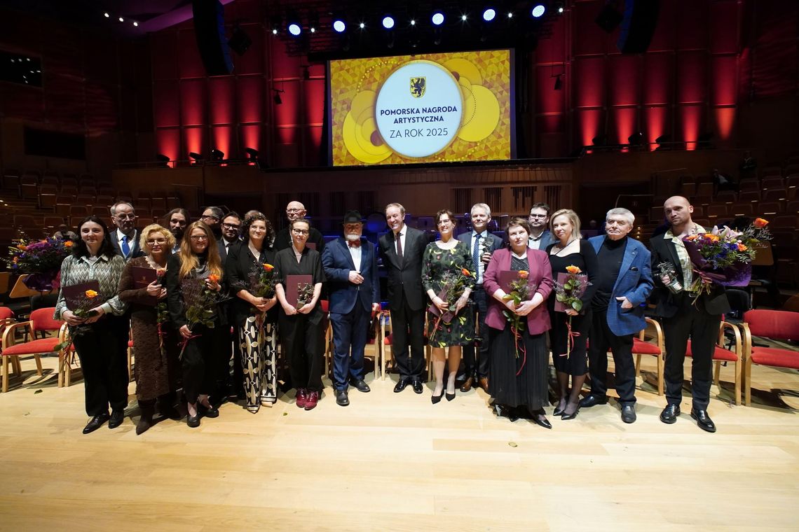 Znamy laureatów Pomorskiej Nagrody Artystycznej za rok 2025! Pomorska Nagroda Artystyczna 2025, Gdańsk