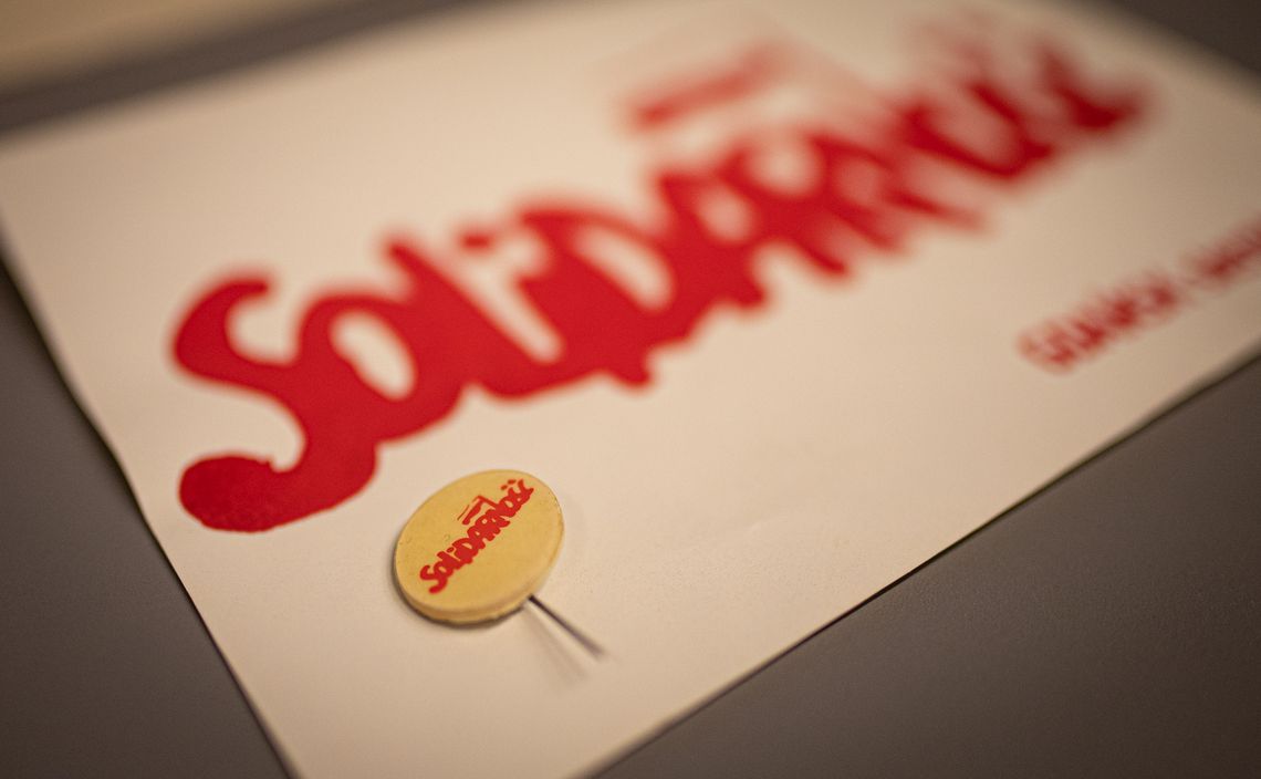 Solidarność, logo Solidarności, Jerzy Janiszewski