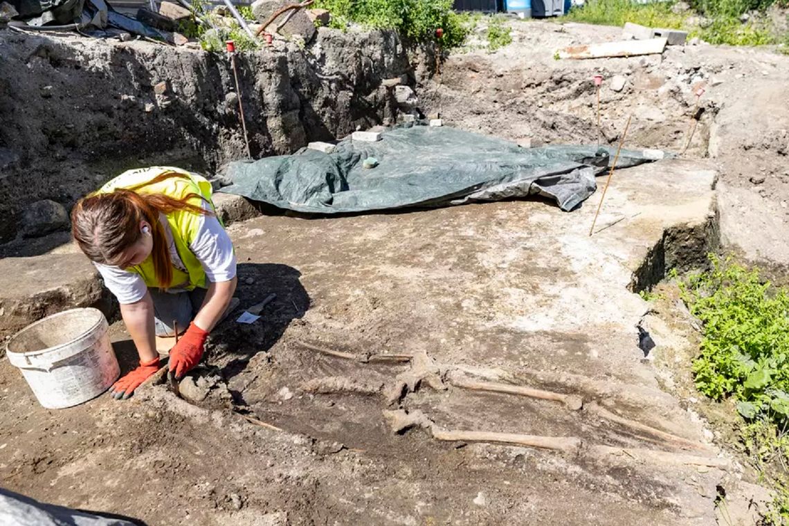 Żona? Giermek? Nie wiadomo, ale rycerz z Gdańska nie został pochowany sam