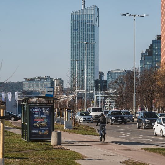 al. Grunwaldzka w Gdańsku, miejsce planowanego buspasa