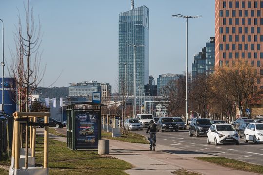 al. Grunwaldzka w Gdańsku, miejsce planowanego buspasa