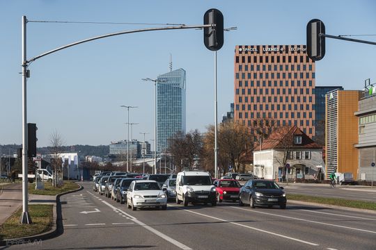 al. Grunwaldzka w Gdańsku, miejsce planowanego buspasa