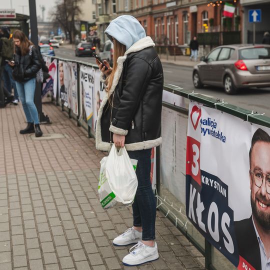 plakaty wyborcze, Gdańsk 2024