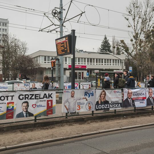 Wybory samorządowe 2024. Plakaty wyborcze w Gdańsku