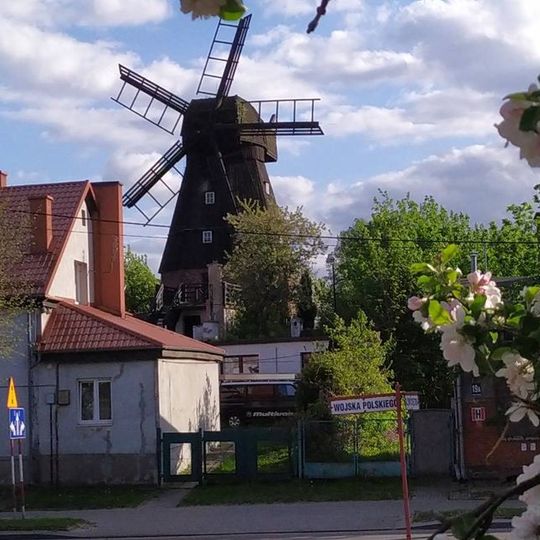 Zabytkowy wiatrak w Tczewie