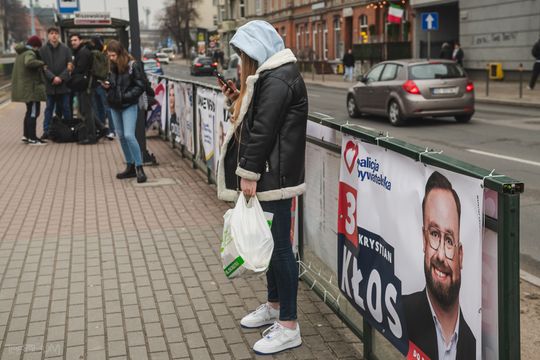 plakaty wyborcze, Gdańsk 2024