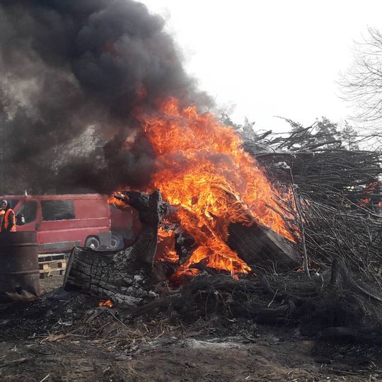 protest rolników, powiat chojnicki, 2024