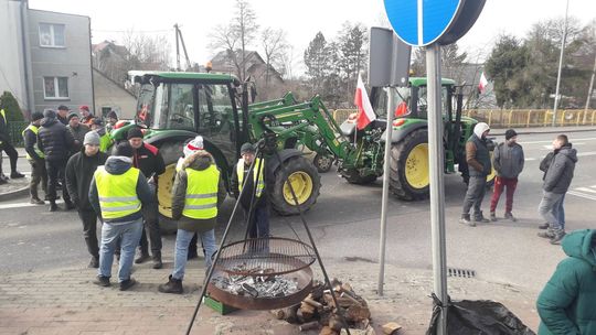 protest rolników, powiat chojnicki, 2024