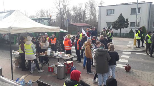 protest rolników, powiat chojnicki, 2024