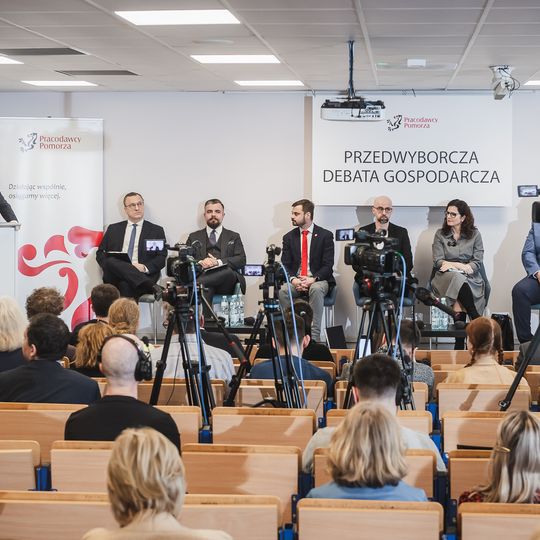 Debata gospodarcza kandydatów na prezydenta Gdańska