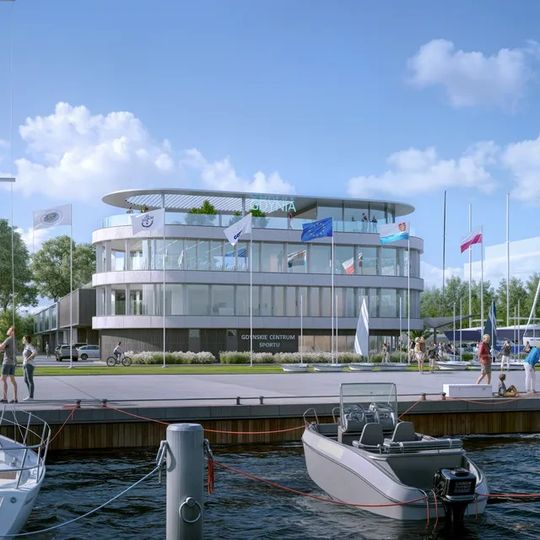nowa marina w Gdyni, wizualizacja