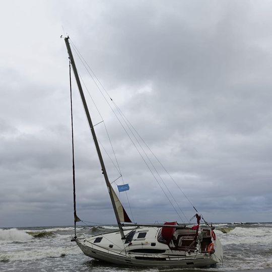 Rozewie, akcja ratunkowa na Bałtyku