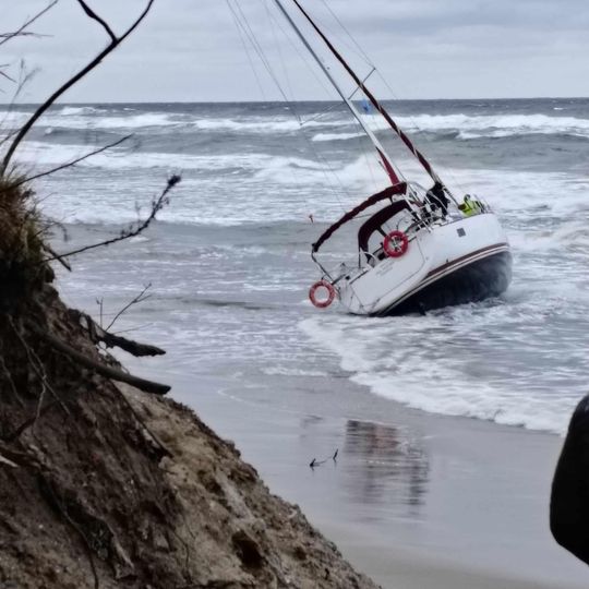 Rozewie, akcja ratunkowa na Bałtyku